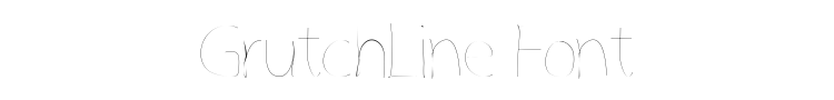 GrutchLine Font