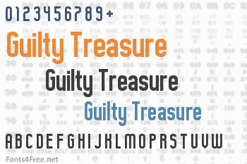 Guilty Treasure Font