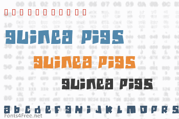 Guinea Pigs Font