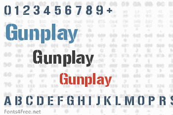 Gunplay Font