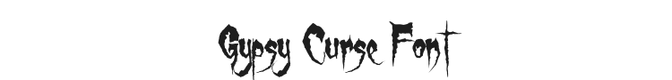 Gypsy Curse Font Preview