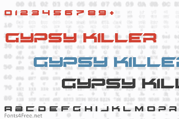 Gypsy Killer Font