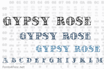 Gypsy Rose Font