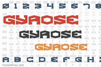 Gyrose Font