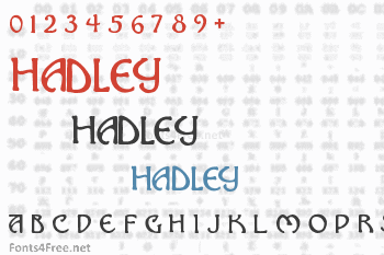Hadley Font