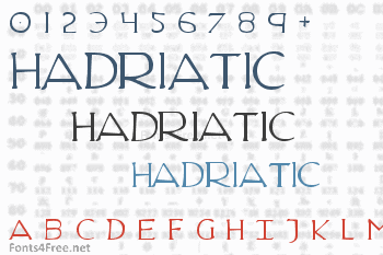 Hadriatic Font