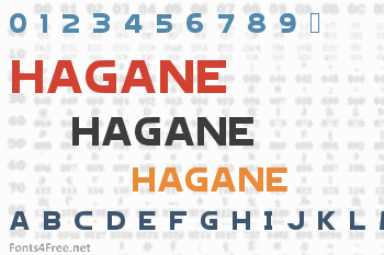 Hagane Font