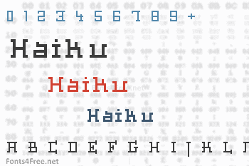 Haiku Font