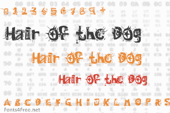 Hair of the Dog Font