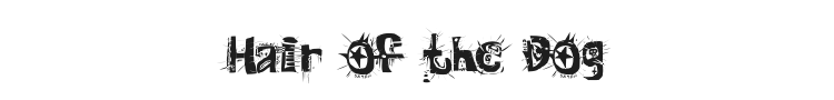 Hair of the Dog Font