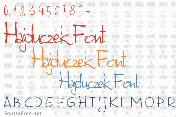 Hajduczek Font