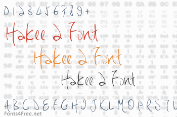 Hakee 2 Font