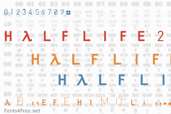 Half Life 2 Font