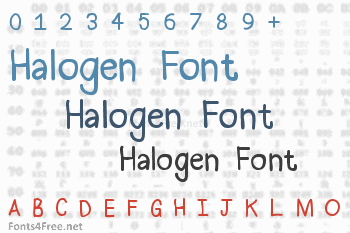 Halogen Font