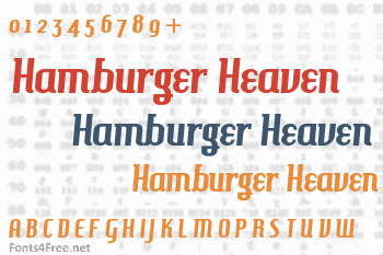 Hamburger Heaven Font