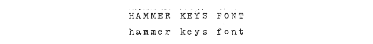 Hammer Keys