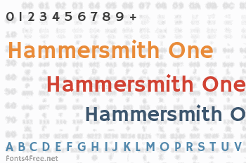 Hammersmith One Font