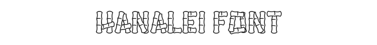 Hanalei Font Preview