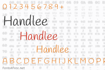 Handlee Font