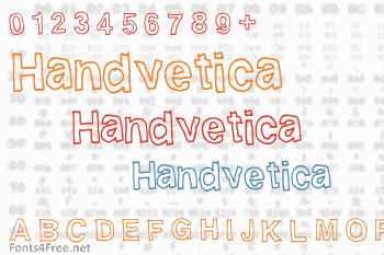 Handvetica Font