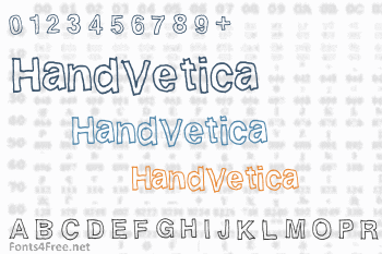 HandVetica Font