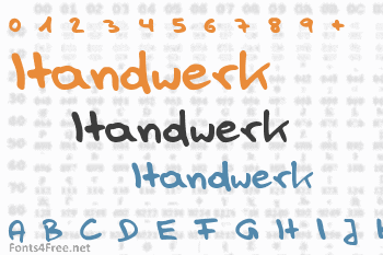 Handwerk Font