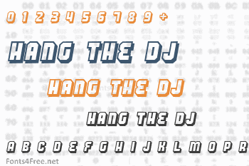 Hang the DJ Font