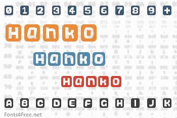 Hanko Font