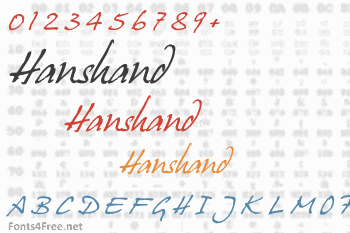 Hanshand Font