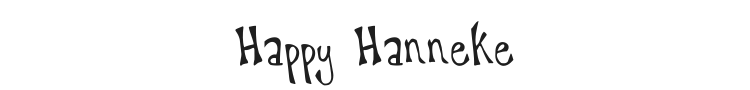 Happy Hanneke Font Preview