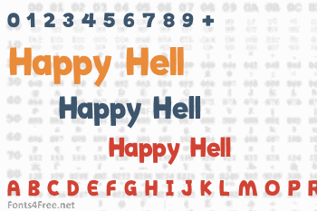 Happy Hell Font