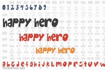 Happy Hero Font