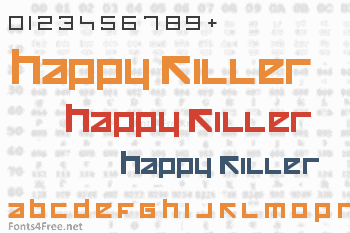 Happy Killer Font
