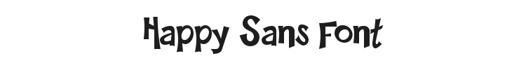 Happy Sans Font Preview