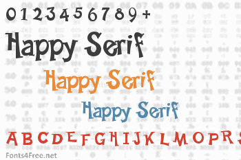 Happy Serif Font