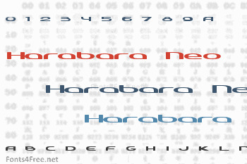 Harabara Neo Font