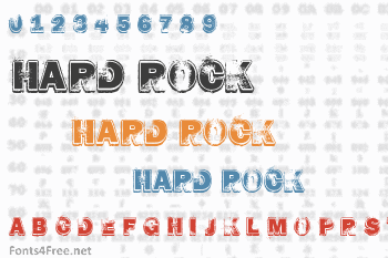 Hard Rock Font