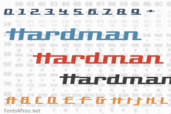 Hardman Font
