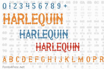 Harlequin Font