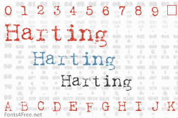Harting Font
