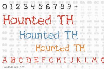 Haunted TH Font