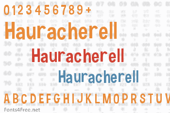 Hauracherell Font