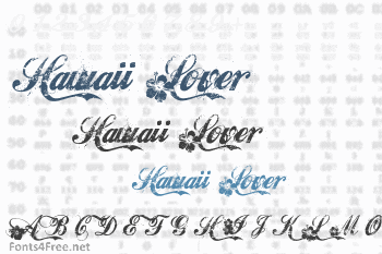 Hawaii Lover Font