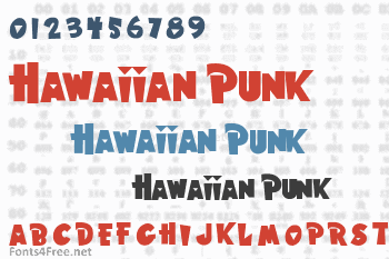 Hawaiian Punk Font