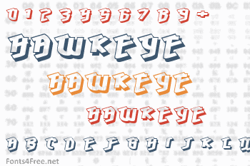 Hawkeye Font