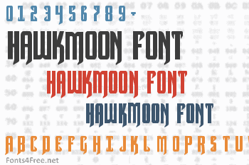 Hawkmoon Font