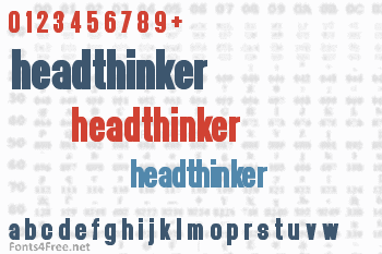 Headthinker Font