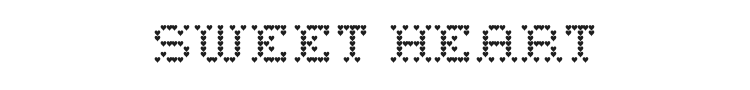 Heart Sweet Heart Font