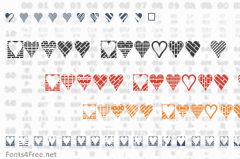 Heart Things 3 Font