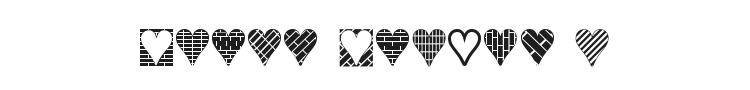 Heart Things 3 Font